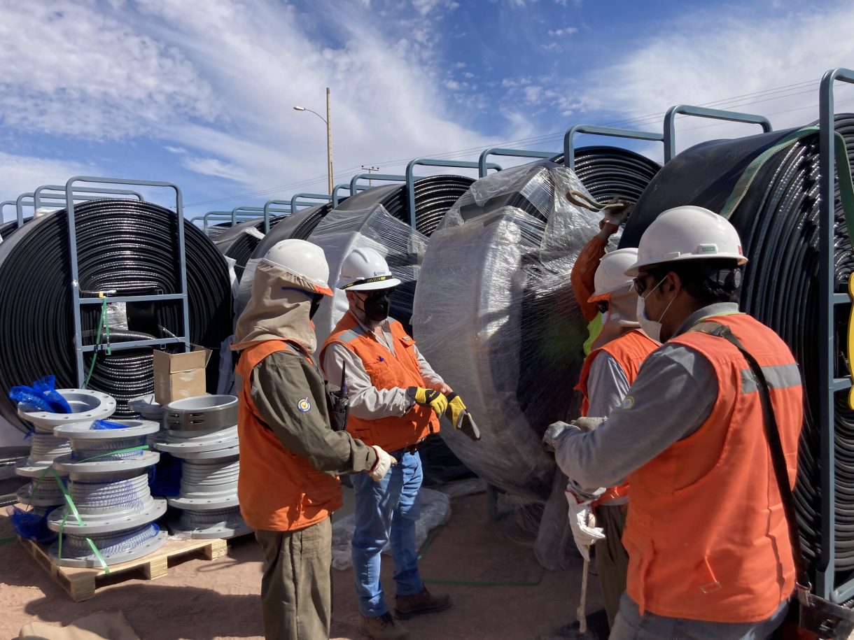 16”-10bar TPU hose applied to Chile Cooper Mining! Feature Image